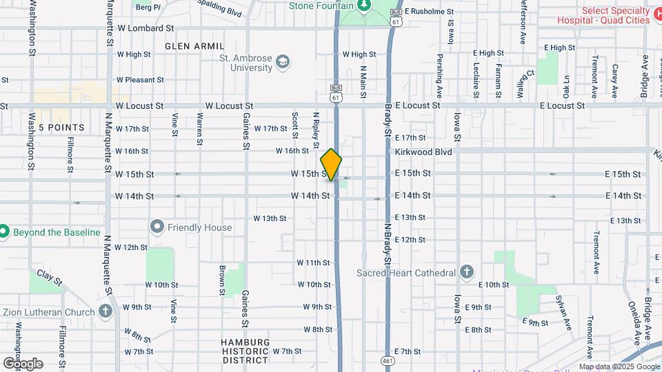 Harrison Lofts Mapa y Detalles de la Ubicación