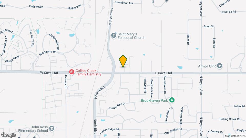 2709 Berkley Dr Map and Location Details