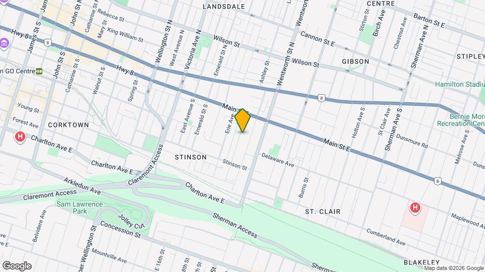 47 Ontario Ave Map and Location Details