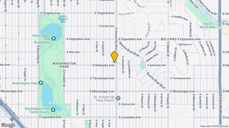 891 S University Blvd Map and Location Details