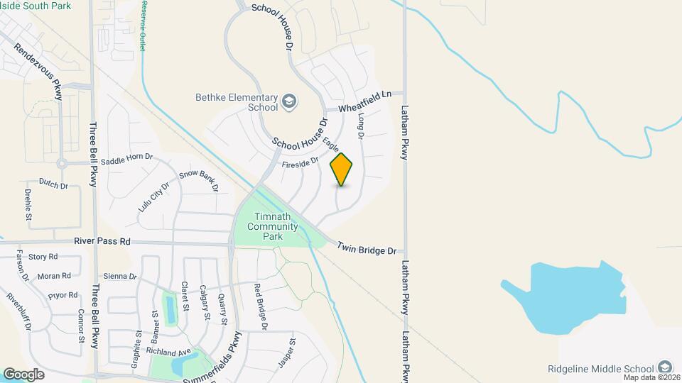 5428 Eagle Creek Dr Map and Location Details