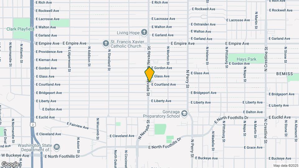 3318 N Nevada St Map and Location Details