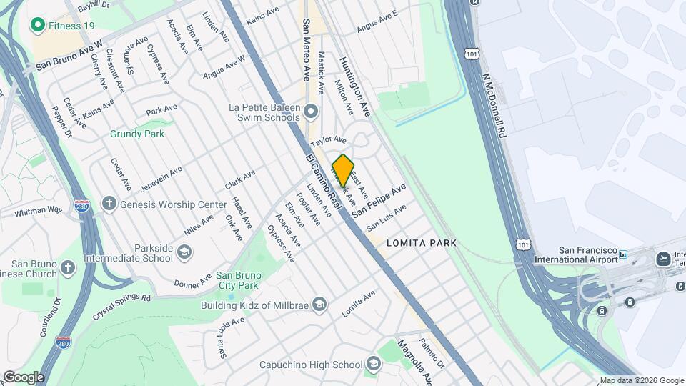 265 Mastick Ave Map and Location Details