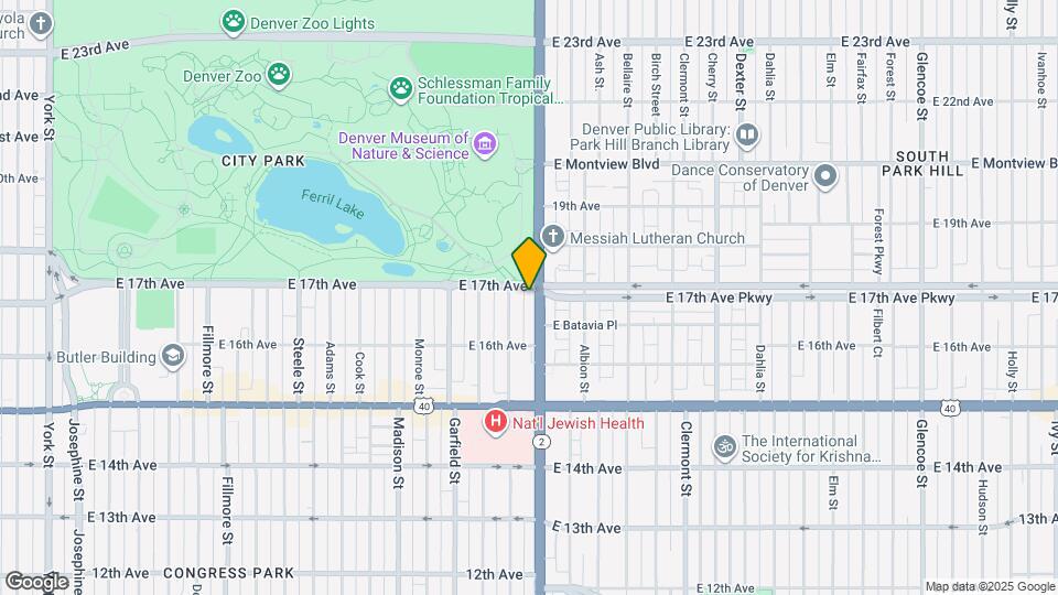 1685 N Colorado Blvd Map and Location Details