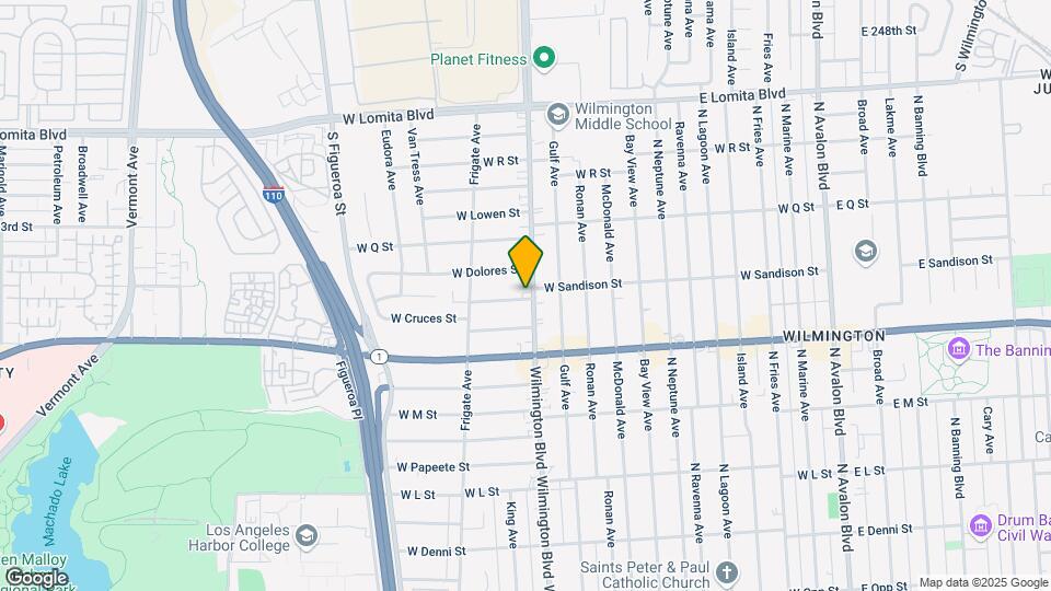 1501 N Wilmington Blvd Map and Location Details