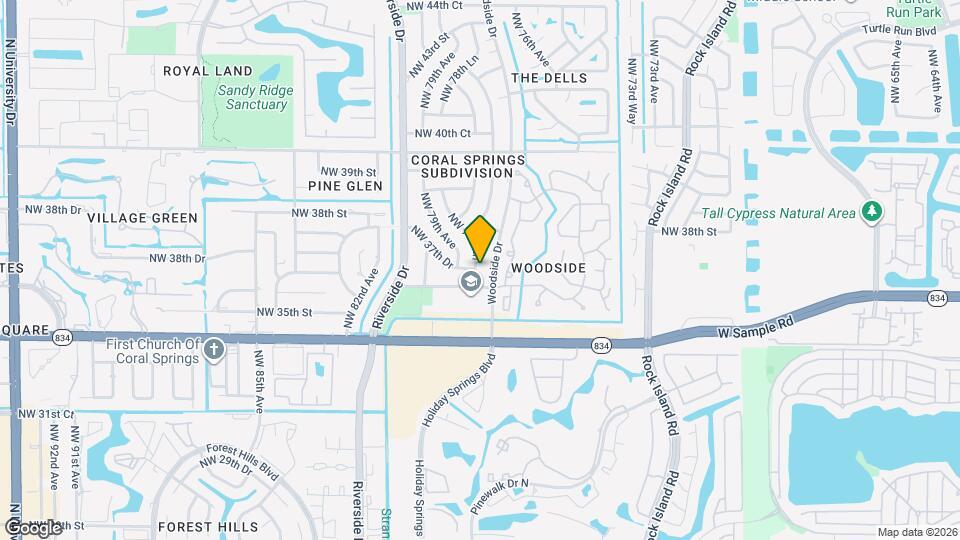 3591 NW 78th Ln Map and Location Details