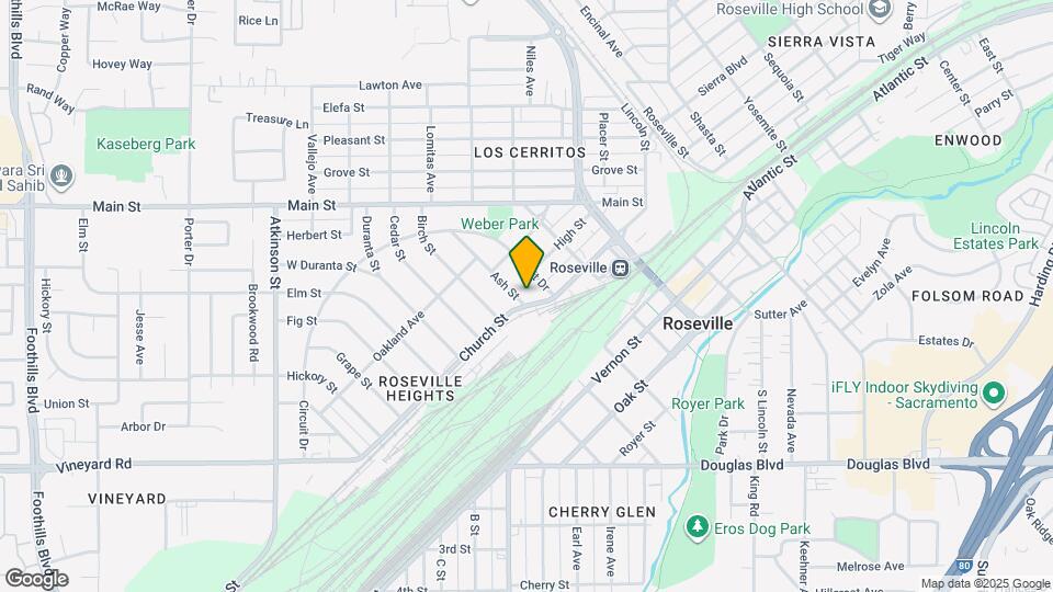 108 Ash St Map and Location Details