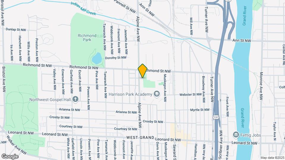 1518 Alpine Ave NW Map and Location Details