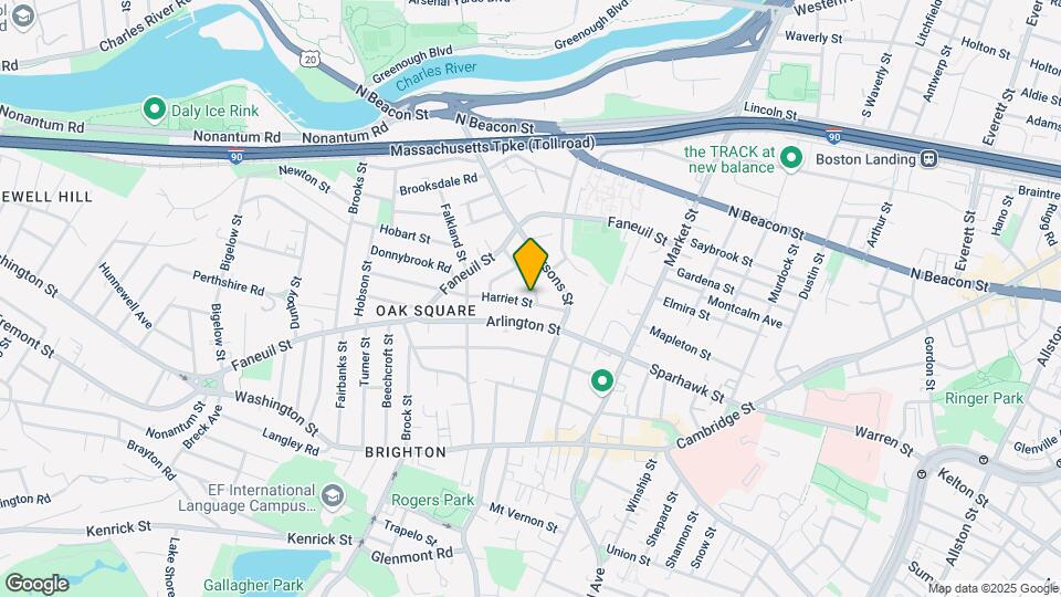 25 Harriet St, Unit 2 Map and Location Details