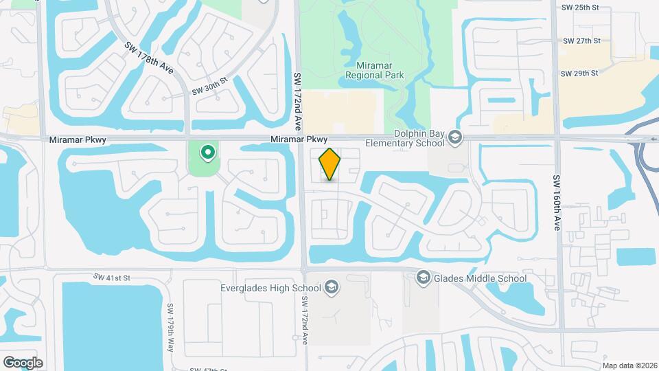 17030 SW 36th Ct Map and Location Details