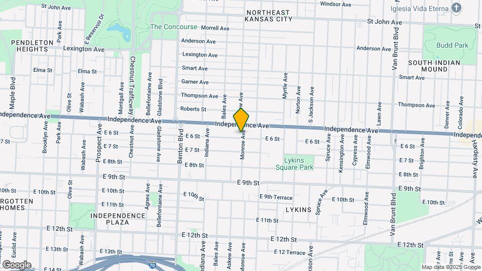 3534-3536 E 6th St Map and Location Details