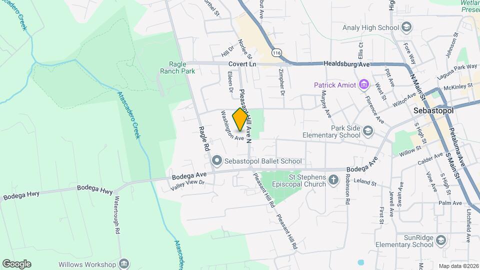 8023 Washington Ave Map and Location Details