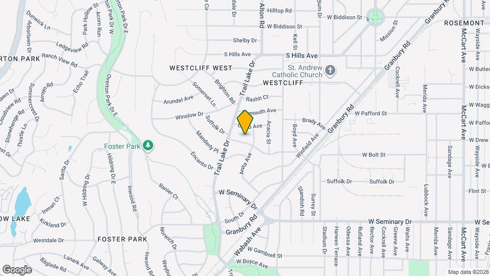 3536 Suffolk Dr Map and Location Details