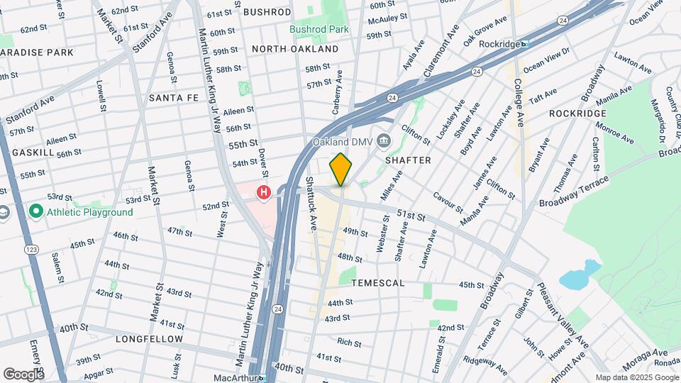 5115 Telegraph Ave Mapa y Detalles de la Ubicación