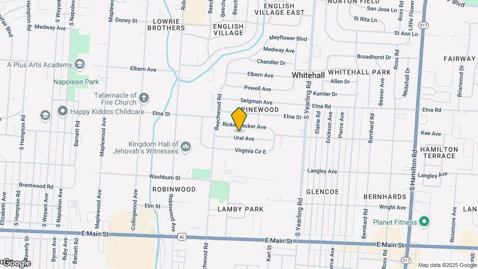 4052 Ural Ave Map and Location Details
