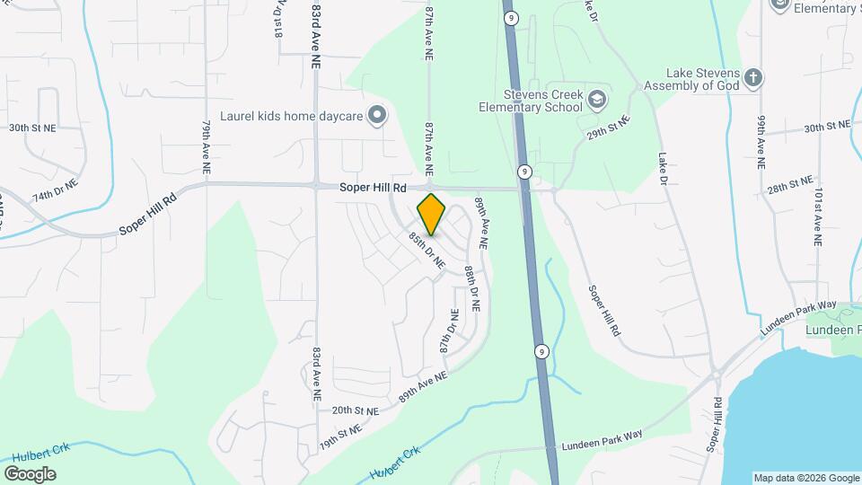 2605 85th Dr NE Map and Location Details