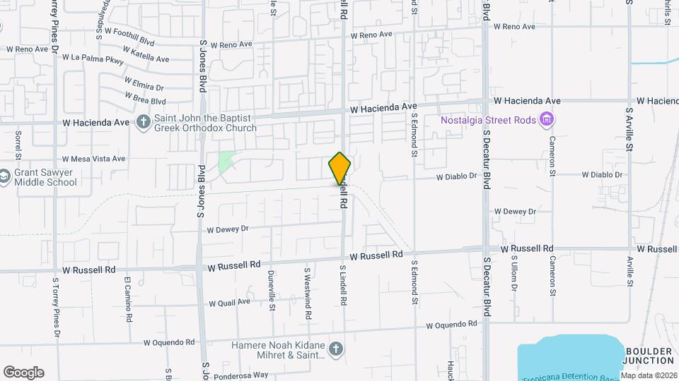 5510 Walcott Dr Map and Location Details