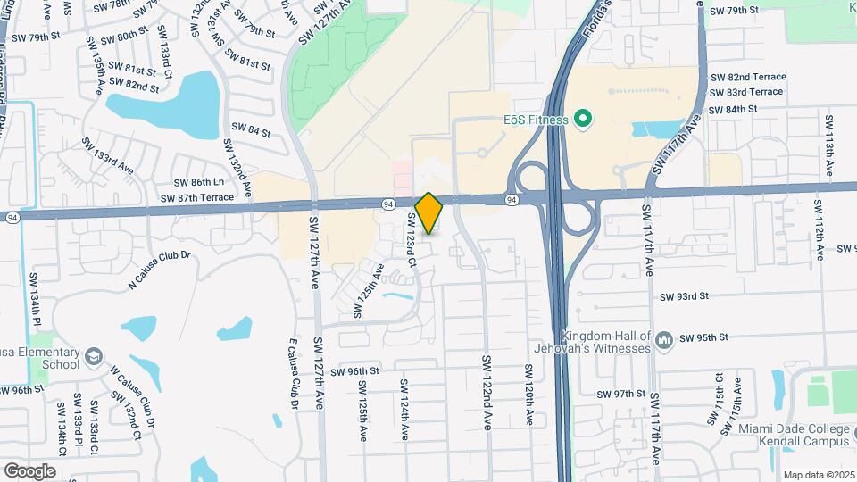 8911 SW 123rd Ct Map and Location Details