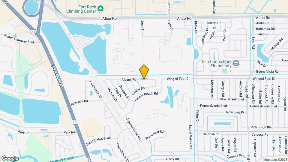 7380 Albany Rd, Unit 7380 Map and Location Details