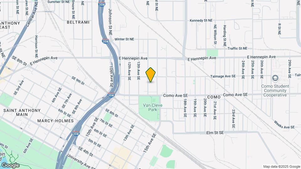 1034 14th Ave SE Map and Location Details