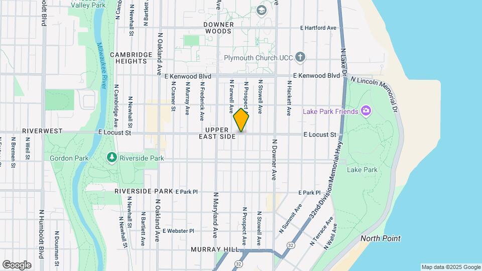 2863 N Prospect Ave Map and Location Details