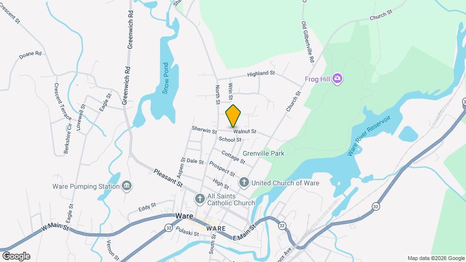 20 Walnut St, Unit 20 Map and Location Details