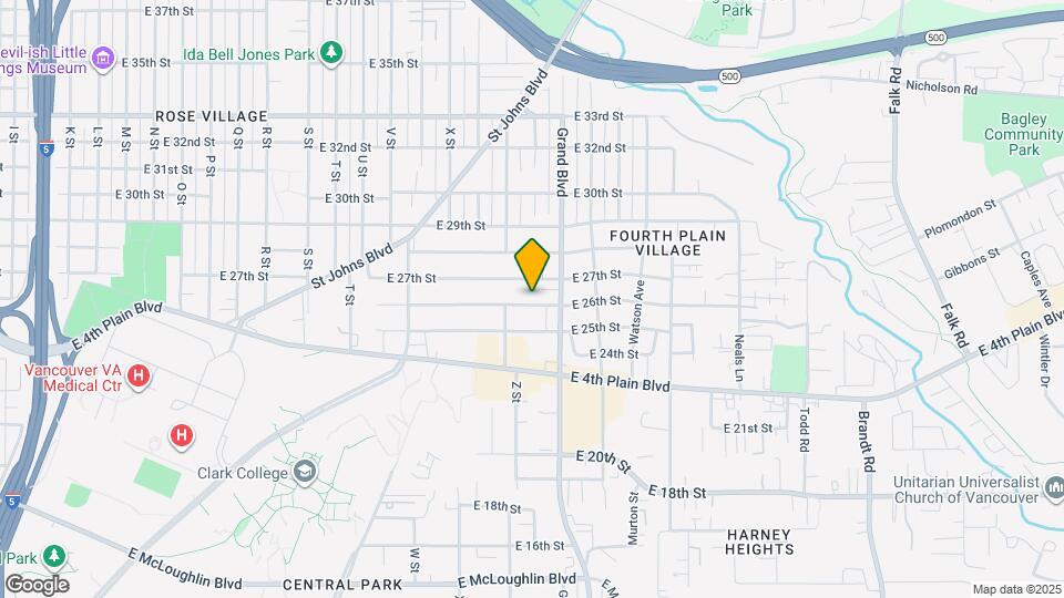 2618 E 26th St Map and Location Details