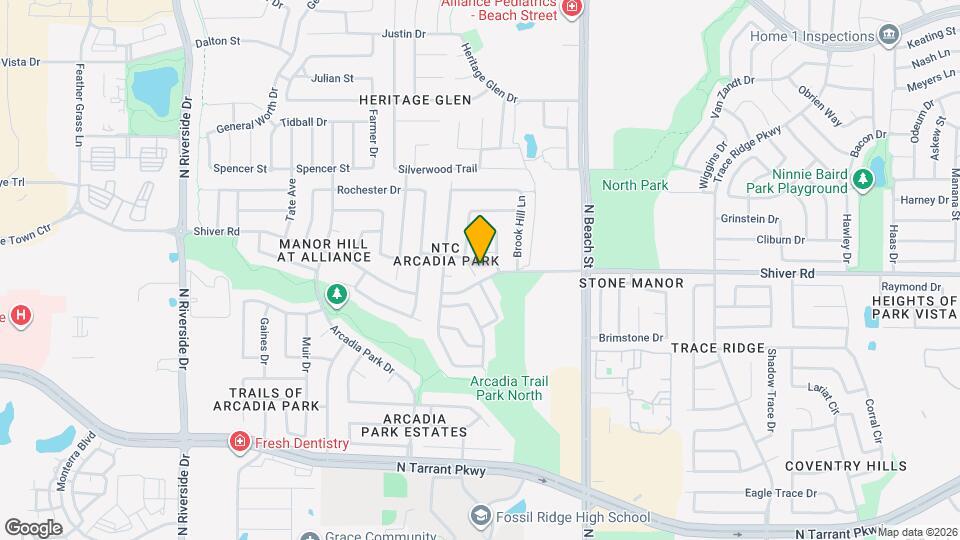 4241 Enchanted Rock Ln Map and Location Details