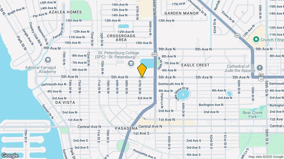 6682 5th Ave N Map and Location Details
