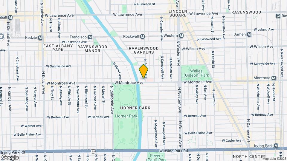 4406 N Rockwell St, Unit 2 Mapa y Detalles de la Ubicación