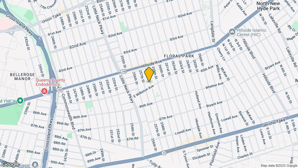 84-68 258th St Map and Location Details