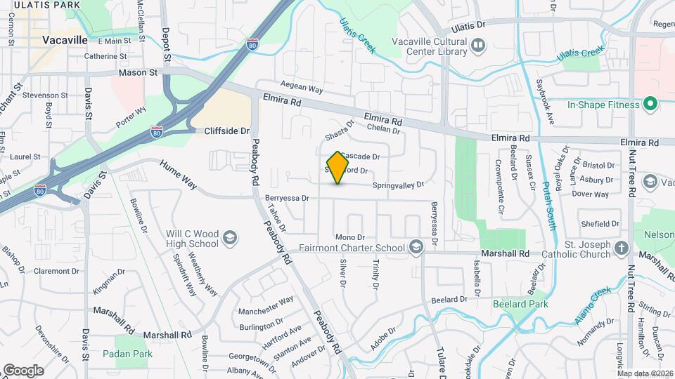 224 Springvalley Dr Map and Location Details