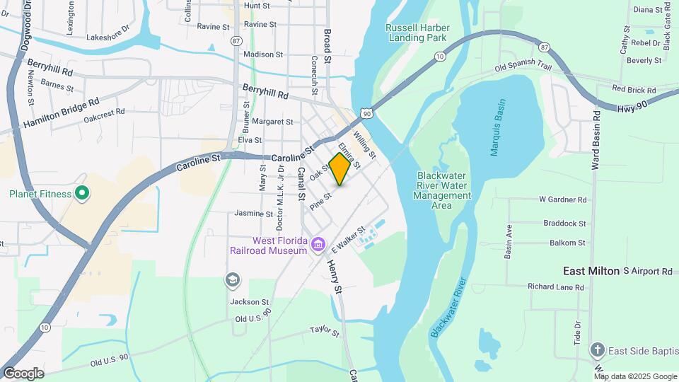 6855 Pine St Map and Location Details