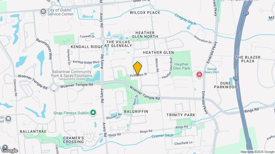 6089 Pirthshire St Map and Location Details