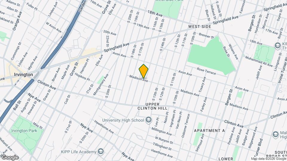 825 S 15th St Map and Location Details