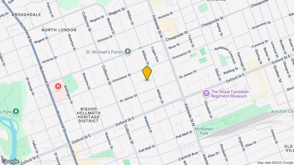 25 Partridge St Map and Location Details