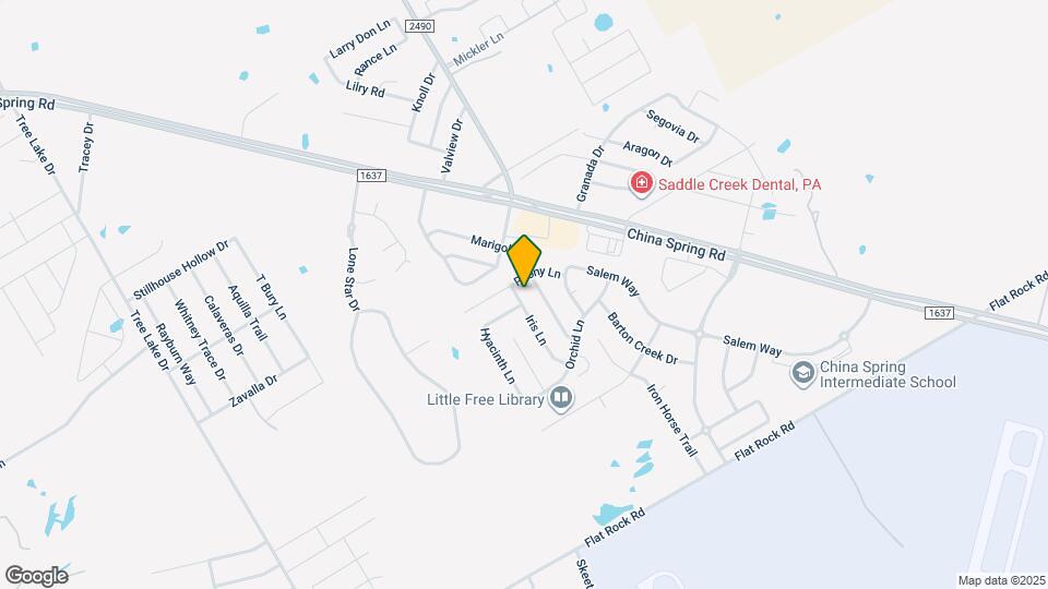 10241 Iris Ln Map and Location Details