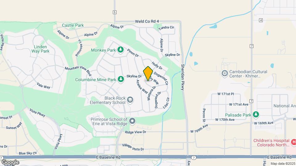 2284 Dogwood Cir Map and Location Details