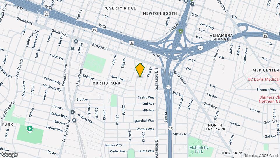 2605-2607 27th St Mapa y Detalles de la Ubicación