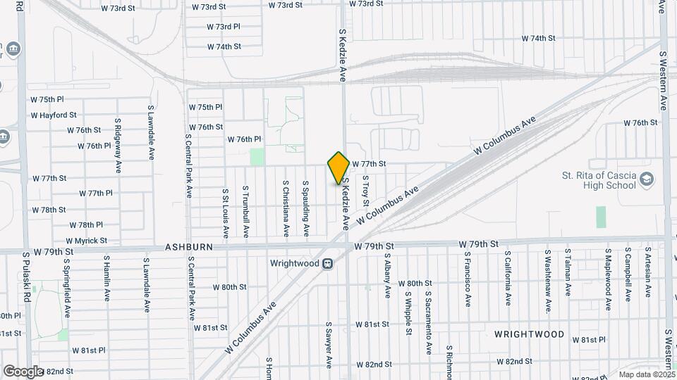 7732-7736 S Kedzie Ave Map and Location Details