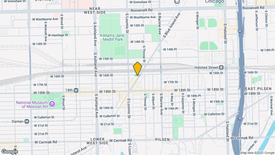 1600 S Blue Island Ave, Unit 501 Mapa y Detalles de la Ubicación