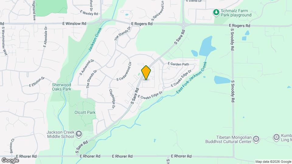 2623 E Oaklawn Ct Map and Location Details