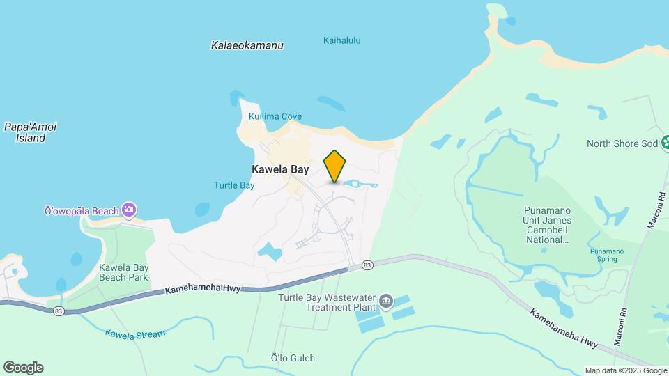 Kuilima Estates East Map and Location Details