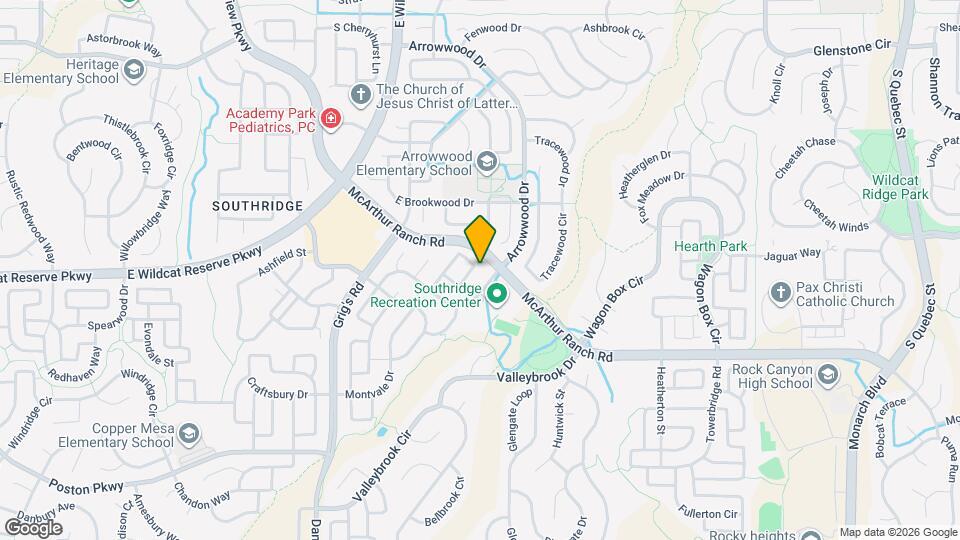 10543 Laurelglen Cir Map and Location Details