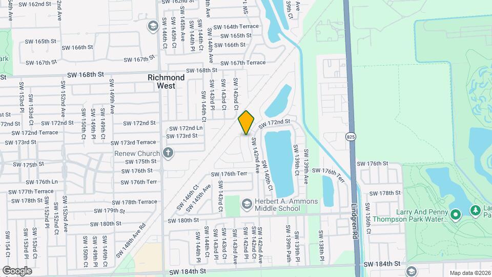 17360 SW 142nd Ct, Unit Efficiency Map and Location Details