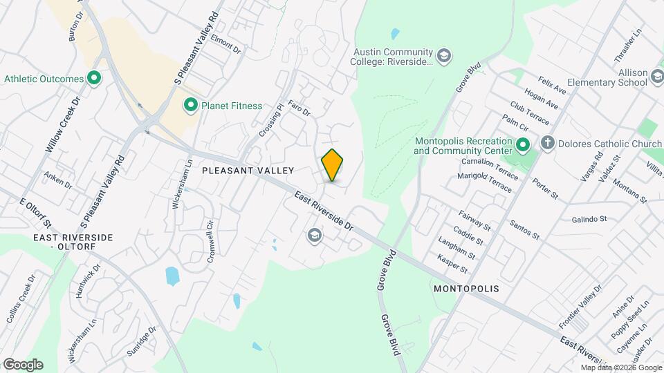 1809 Whitney Way Map and Location Details