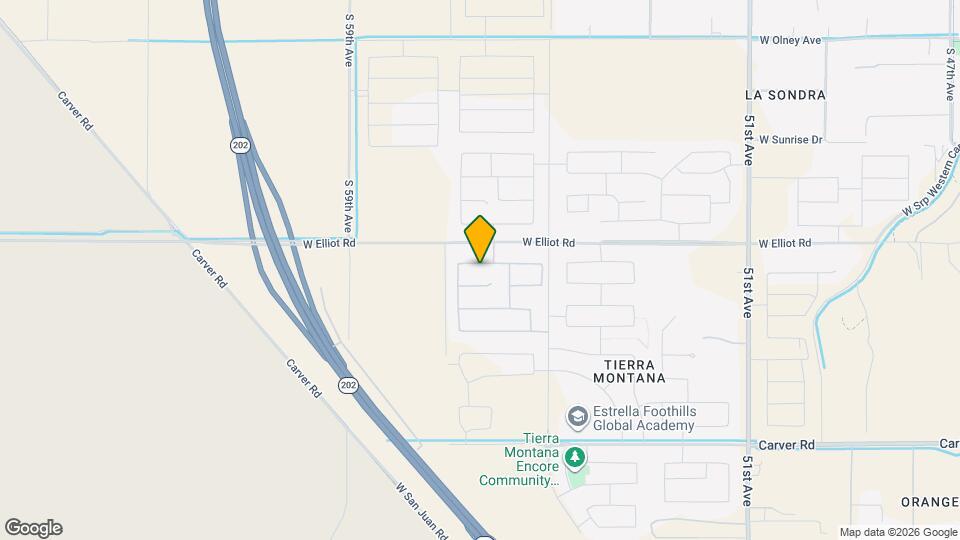 5627 W Walatowa St Map and Location Details