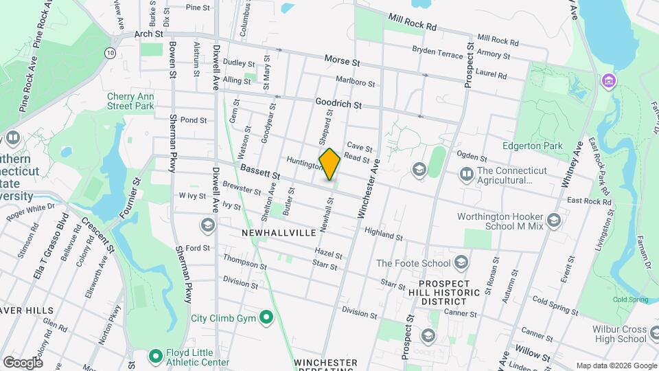 57 Bassett St, Unit 1 Map and Location Details