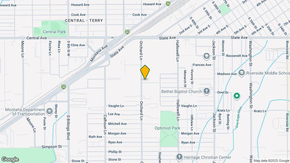 215 Orchard Ln Map and Location Details