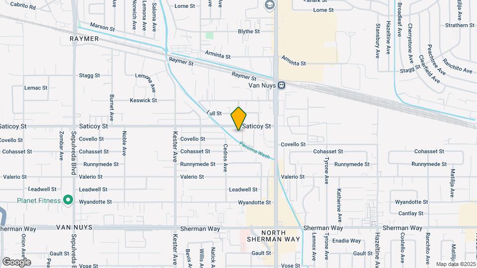 Saticoy Apartments Map and Location Details